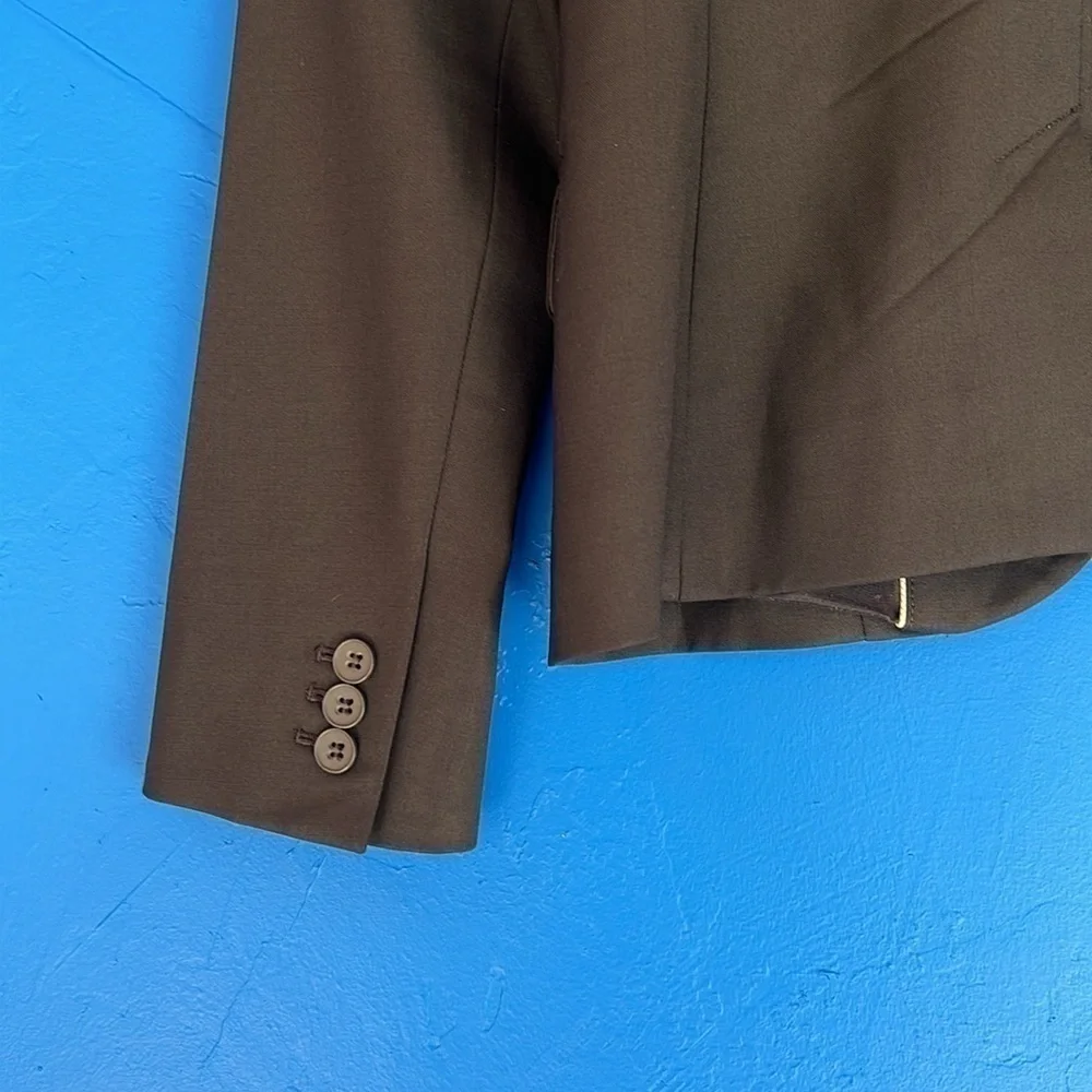 Club Monaco blazer Women’s black wool blend‎ professional office quality work